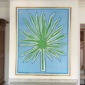 “King Palm” Framed