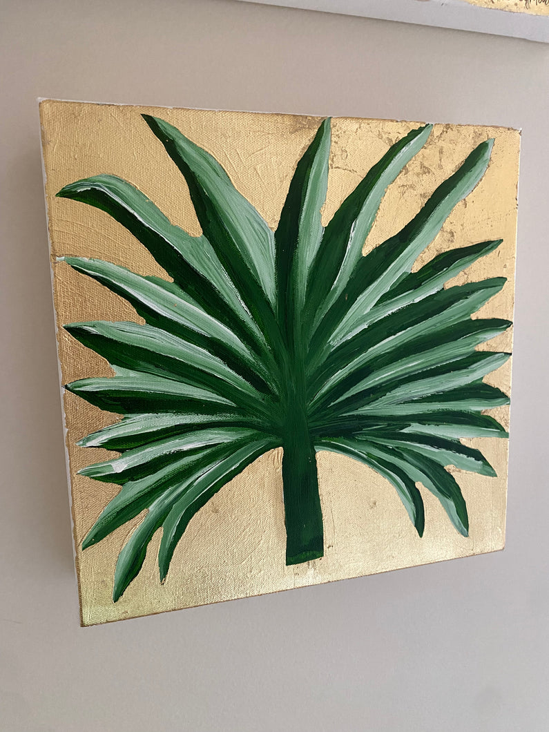 “Palm” gold leaf
