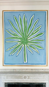 “King Palm” Framed